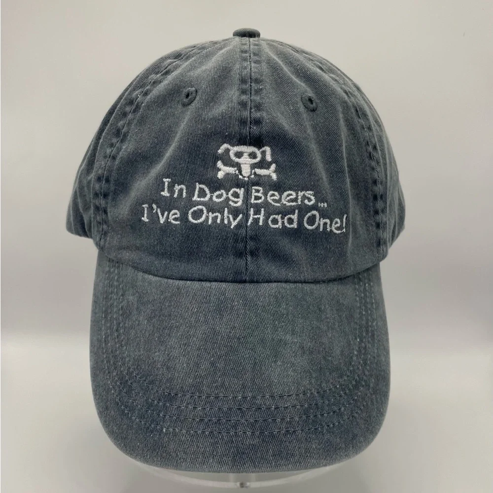 Vintage Style Anvil Hilton Head Island “In Dog Beers I’ve Only Had One” Dad Cap